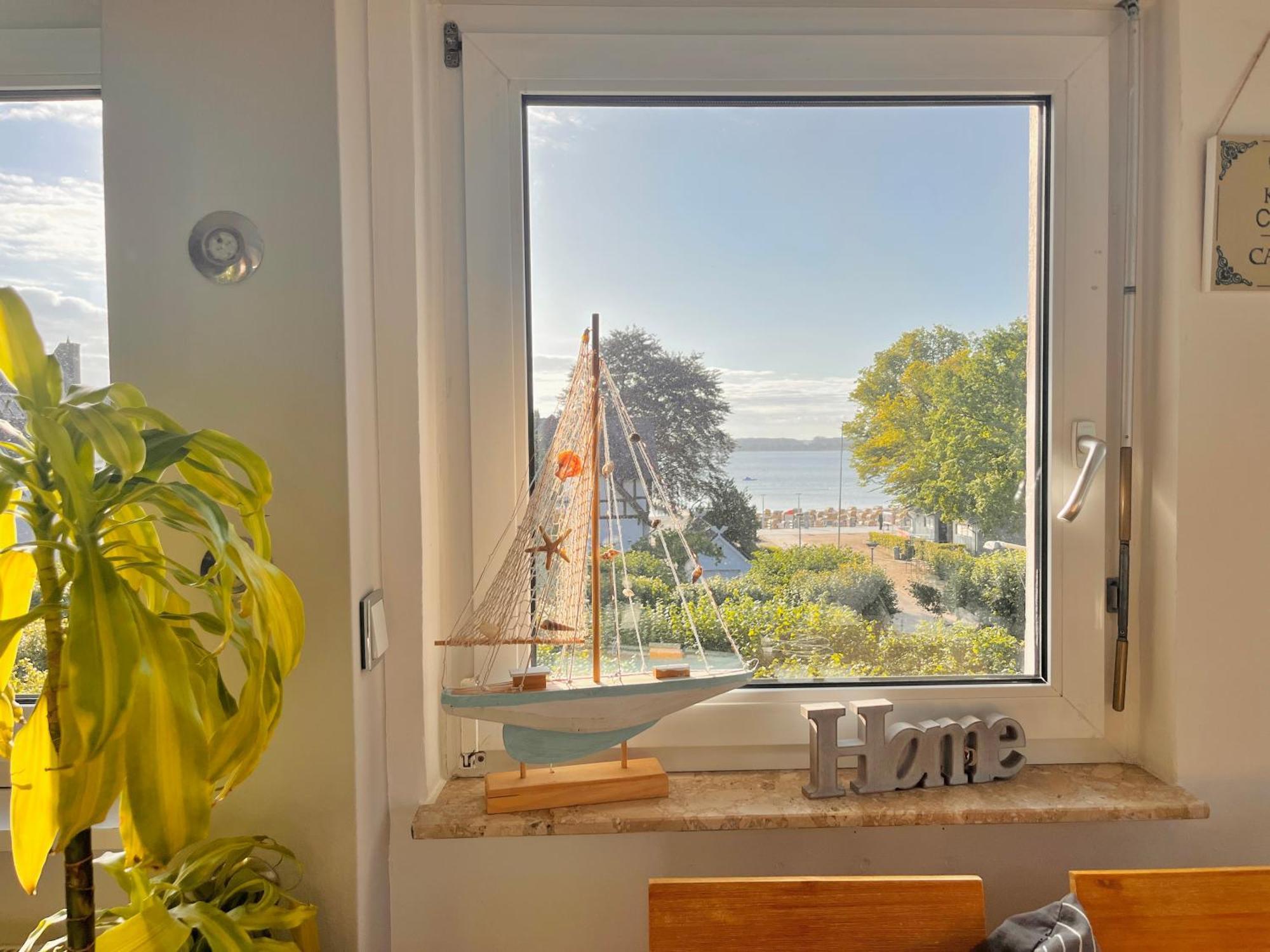 3Sz Penthaus Luna Am Sandstrand Mit Meerblick & Balkon Lubecca Esterno foto